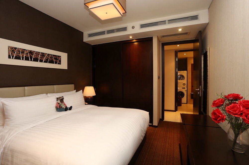 Oakwood Residence Funder Chengdu Exterior foto