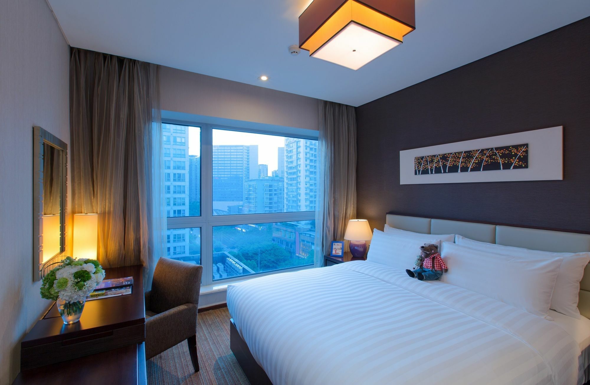 Oakwood Residence Funder Chengdu Exterior foto