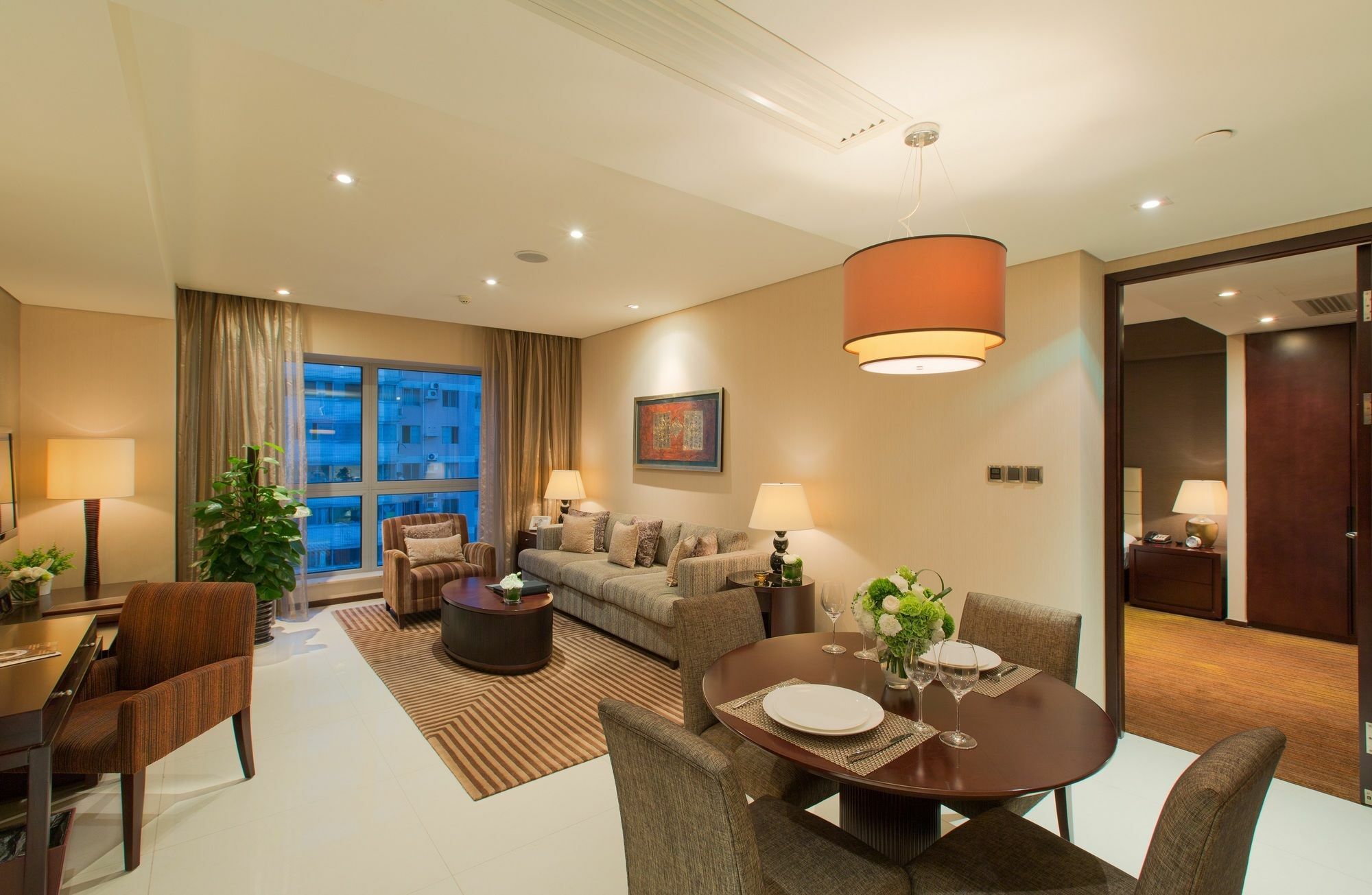 Oakwood Residence Funder Chengdu Exterior foto