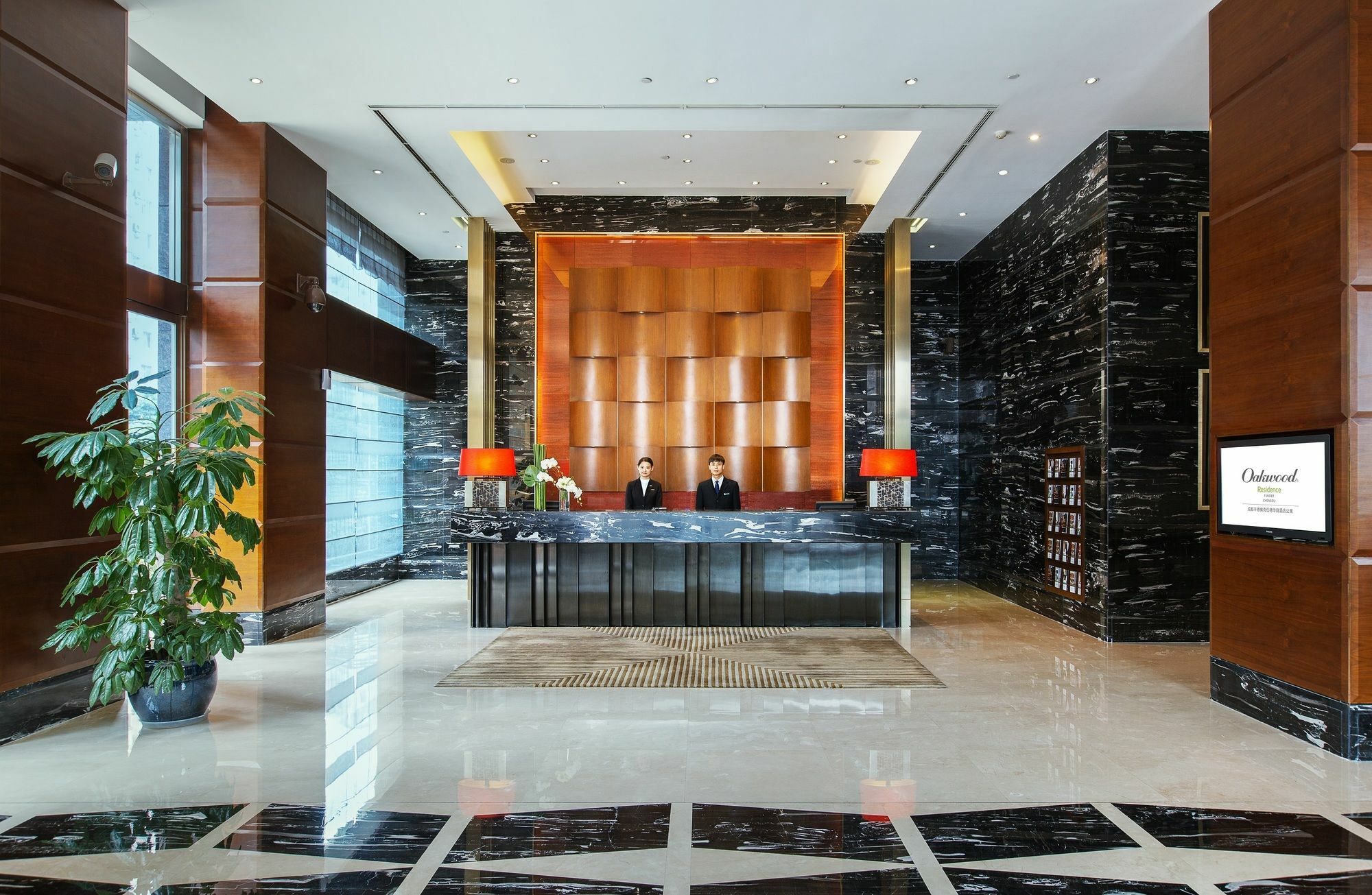 Oakwood Residence Funder Chengdu Exterior foto